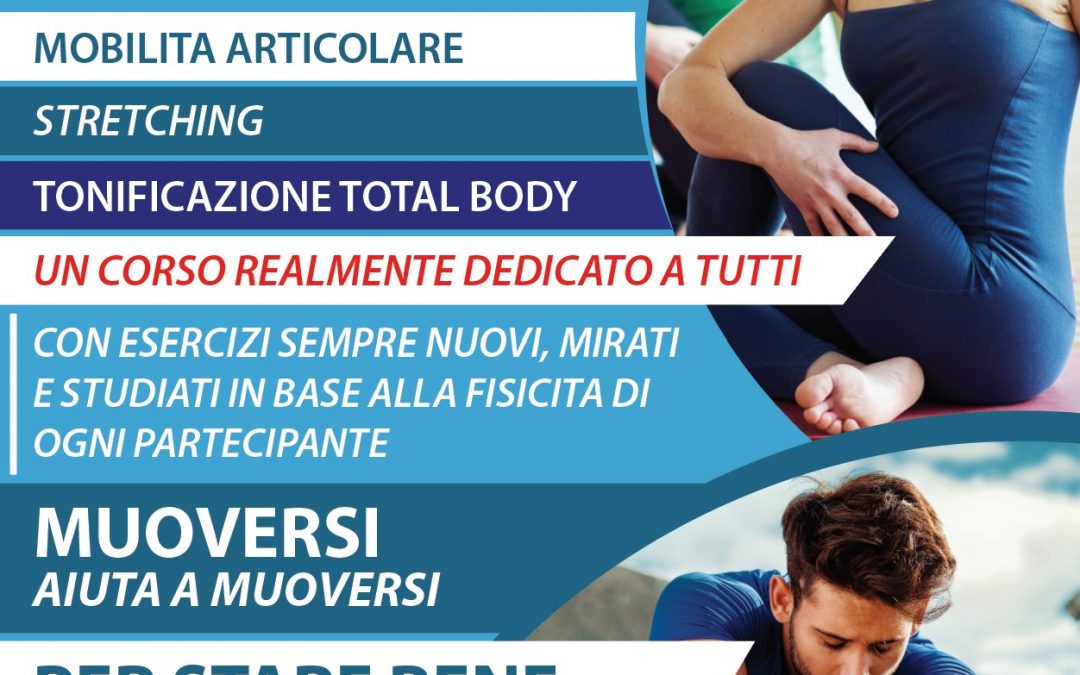 Gym Session a corpo libero – Corso di Ginnastica per tutti